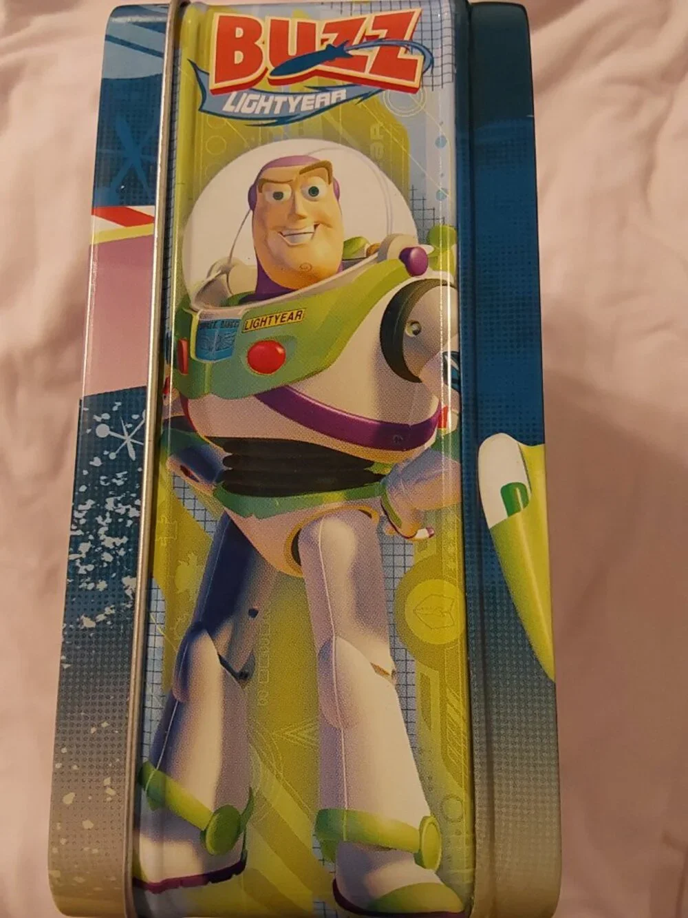 Toy Story Metal Tin Lunch Box Buzz Lightyear Beyond BRAND NEW